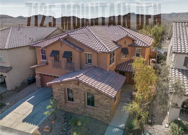 Property at 7125 Mountain Den Ave, Las Vegas, NV 89179, 4 beds, 2.5 baths