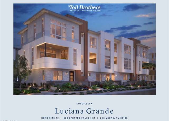 Property at 639 Spotted Falcon St, Las Vegas, NV 89138, 3 beds, 3 baths
