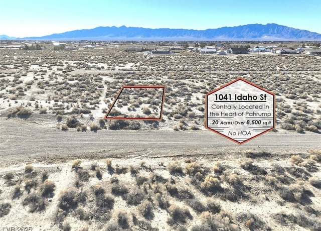 Property at 1041 E Idaho St, Pahrump, NV 89048