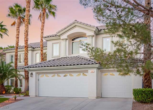 Property at 44 Tamarron Cliffs St, Las Vegas, NV 89148, 5 beds, 4.5 baths