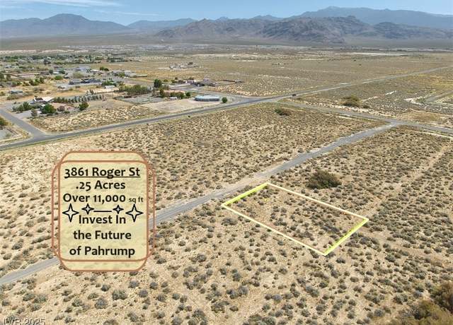 Property at 3861 E Roger St, Pahrump, NV 89048