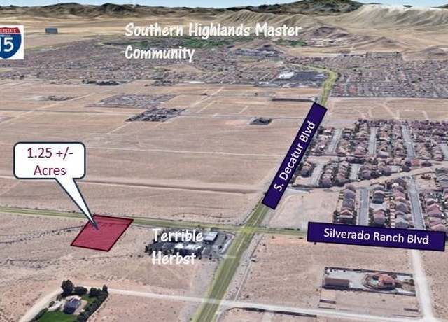 Property at Silverado Ranch & Decatur Blvd, Las Vegas, NV 89124