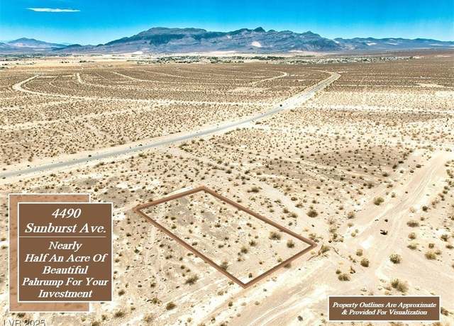 Property at 4490 N Sunburst Ave, Pahrump, NV 89060