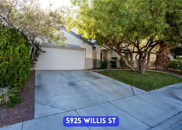 Property at 5925 Willis St, North Las Vegas, NV 89031, 3 beds, 2 baths