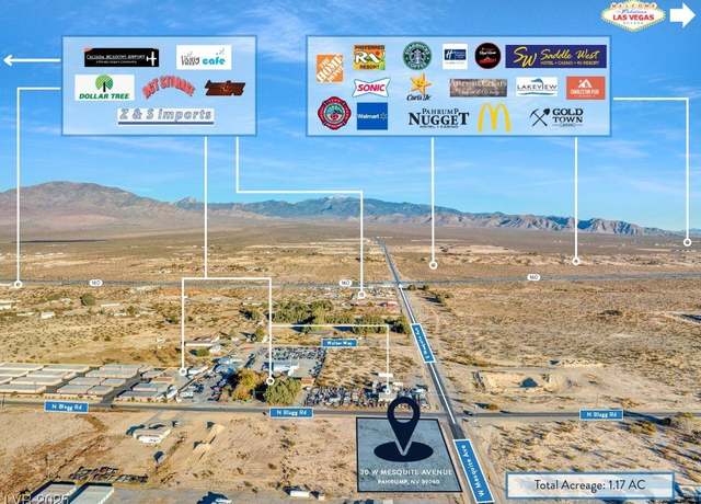 Property at 30 W Mesquite Ave, Pahrump, NV 89060