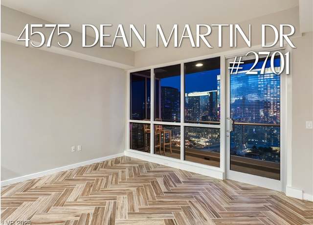 Property at 4575 Dean Martin Dr #2701, Las Vegas, NV 89103, 1 bed, 1.5 baths