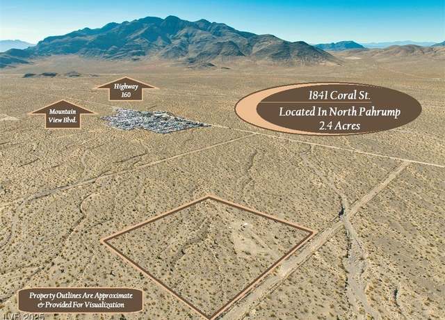 Property at 1841 W Coral Rd, Pahrump, NV 89020