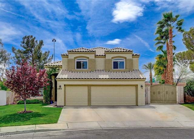 Property at 2073 Sapphire Valley Ave, Henderson, NV 89074, 5 beds, 3 baths