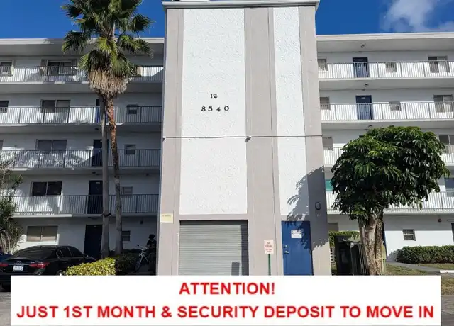 Property at 8540 N Sherman Cir #105, Miramar, FL, 33025, 2 beds, 1 bath, [object Object]