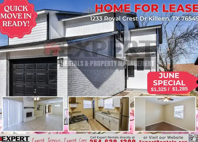 Property at 1233 Royal Crest Dr, Killeen, TX, 76549, 2 beds, 2 baths, [object Object]