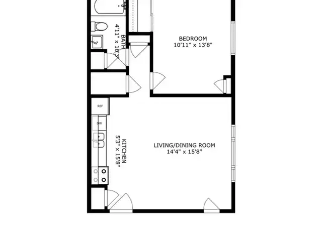 Property at 416 S Linn St Unit 412 11, Iowa City, IA, 52240, 1 bed, 1 bath, [object Object]