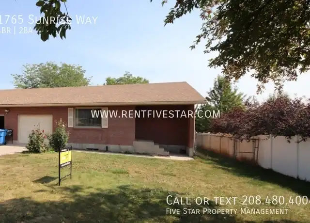 Property at 1765 Sunrise Way, Pocatello, ID, 83201, 4 beds, 2 baths, [object Object]