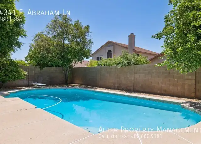 Property at 4341 E Abraham Ln, Phoenix, AZ, 85050, 4 beds, 2.5 baths, [object Object]