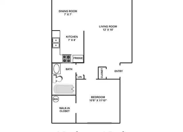 Property at 1725 5th St, Springfield, OR, 97477, 1 bed, 1 bath, [object Object]