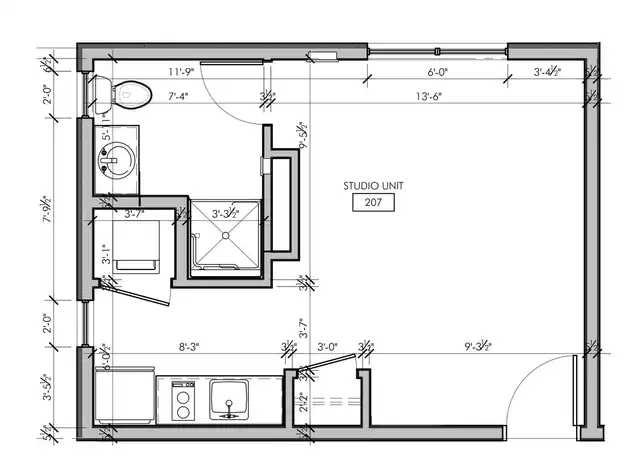 Property at 2260 NW Pettygrove St Unit 207, Portland, OR, 97210, 0 beds, 1 bath, [object Object]