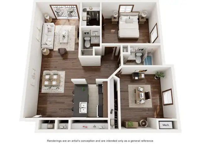 Property at 21 N High Point Ct Unit 72, Madison, WI, 53717, 1 bed, 1 bath, [object Object]