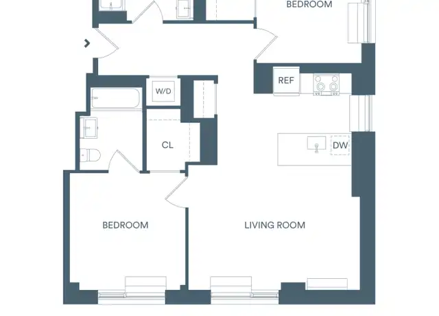 Property at 405 W 206th St Unit 401E, New York, NY, 10034, 2 beds, 2 baths, [object Object]