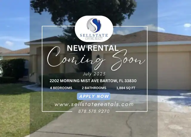 Property at 2202 Morning Mist Ave, Bartow, FL, 33830, 4 beds, 2 baths, [object Object]