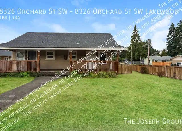 Property at 8326 Orchard St SW, Lakewood, WA, 98498, 1 bed, 1 bath, [object Object]
