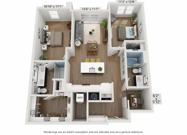 Property at 614 W Saint Johns Ave Unit A5-8, Austin, TX, 78752, 1 bed, 1 bath, [object Object]