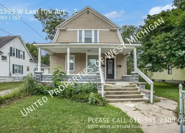 Property at 1393 W Laketon Ave Unit 2, Muskegon, MI, 49441, 3 beds, 1 bath, [object Object]