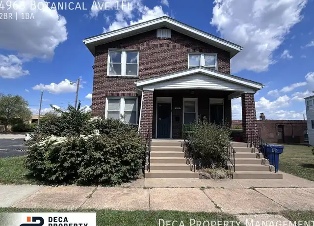 Property at 4963 Botanical Ave Unit 1FL, St. Louis, MO, 63110, 2 beds, 1 bath, [object Object]