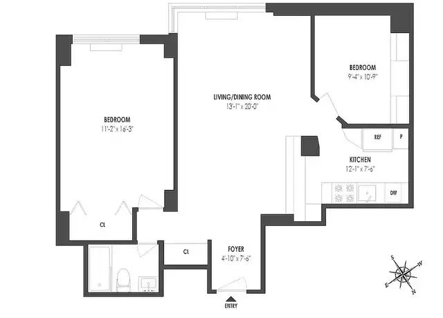 Property at 200 E 58th St Unit 15B, New York, NY, 10022, 2 beds, 1 bath, [object Object]