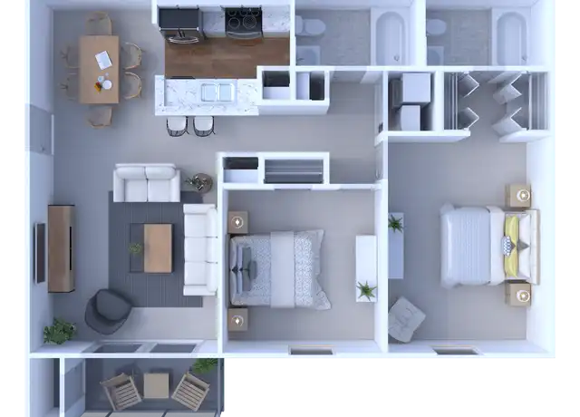 Property at The Perch on Commonwealth - 300 Commonwealth Ct, Charlottesville, VA, 22901, 2 beds, 2 baths, [object Object]
