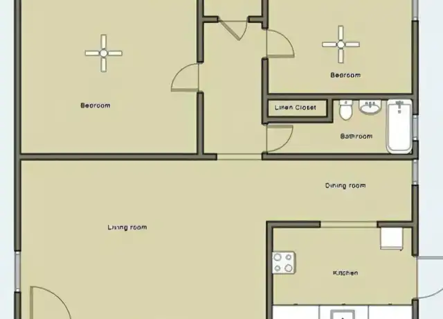 Property at 4402 Roseland St, Houston, TX, 77006, 2 beds, 1 bath, [object Object]