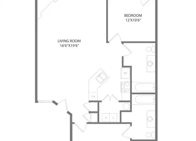 Property at 4001 Crowwood Dr Unit 4001-M-201, Champaign, IL, 61822, 2 beds, 2 baths, [object Object]