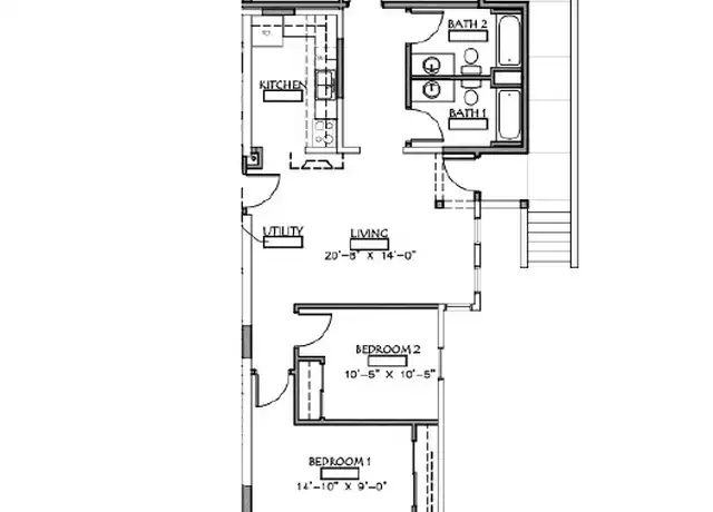 Property at 632 N College Ave Unit 02, Bloomington, IN, 47404, 3 beds, 2 baths, [object Object]