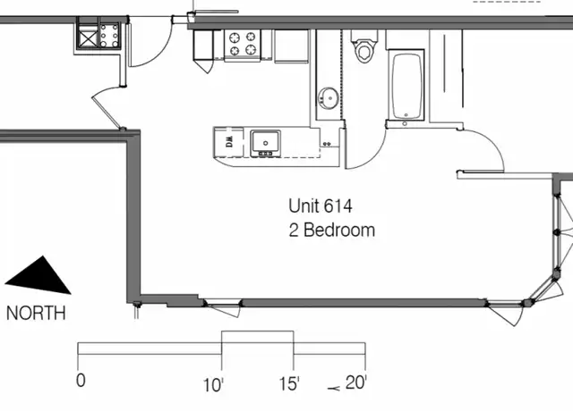 Property at 1935 Addison St Unit 614, Berkeley, CA, 94704, 2 beds, 1 bath, [object Object]