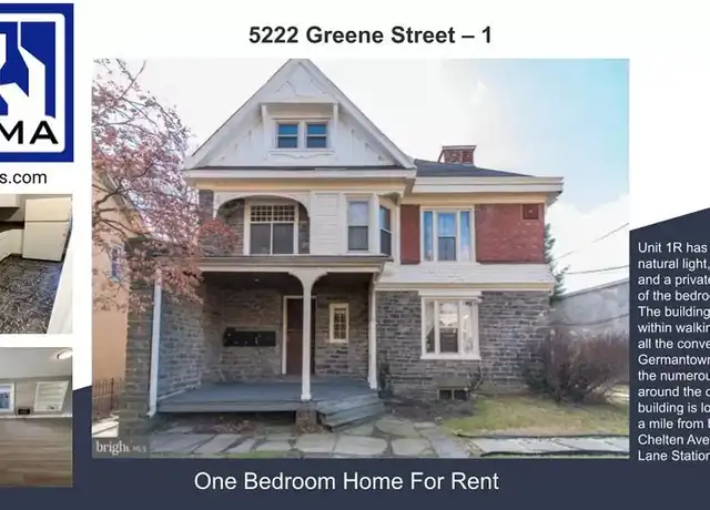 Property at 5222 Greene St Unit 2R, Philadelphia, PA, 19144, 1 bed, 1 bath, [object Object]