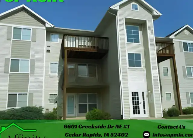 Property at 6601 Creekside Dr NE #1, Cedar Rapids, IA, 52402, 2 beds, 1 bath, [object Object]