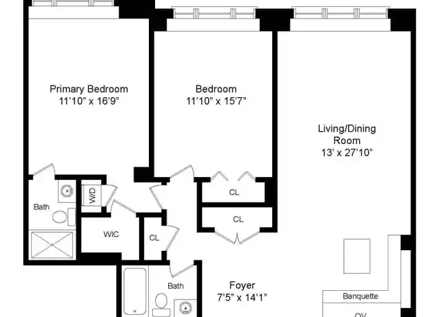 Property at 166 E 63rd St Unit 7J, New York, NY, 10065, 2 beds, 2 baths, [object Object]