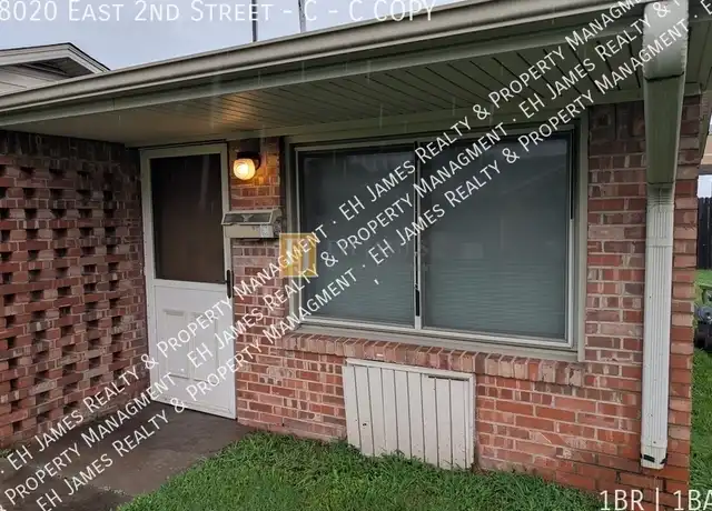 Property at 8020 E 2nd St S Unit C, Tulsa, OK, 74112, 1 bed, 1 bath, [object Object]