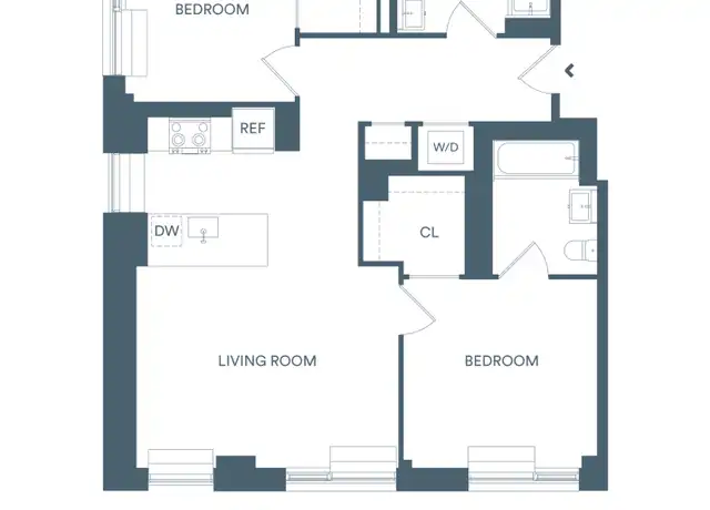 Property at 405 W 206th St Unit 900E, New York, NY, 10034, 2 beds, 2 baths, [object Object]