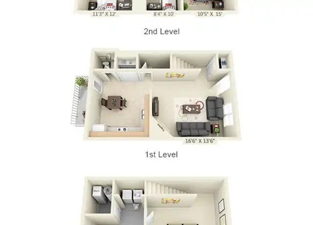 Property at 1403 N Hershey Rd Unit 1501-1, Bloomington, IL, 61704, 3 beds, 1.5 baths, [object Object]