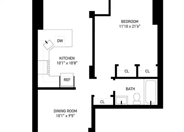 Property at 13 Old Fulton St Unit 3-F, Brooklyn, NY, 11201, 1 bed, 1 bath, [object Object]