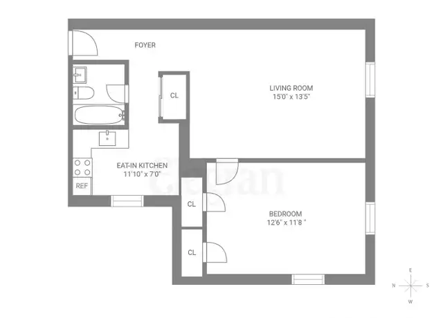 Property at 102 W 80th St #67, New York, NY, 10024, 1 bed, 1 bath, [object Object]