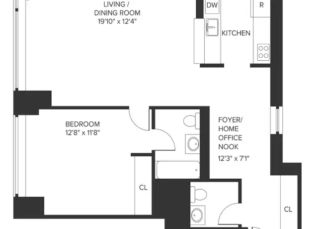 Property at 150 E 44th St Unit 44-C, New York, NY, 10017, 1 bed, 1.5 baths, [object Object]