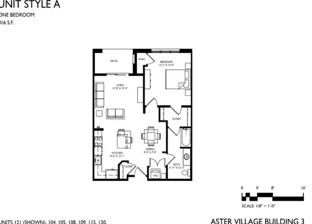 Property at 1301 Aster Dr Unit 115, Tiffin, IA, 52340, 1 bed, 1 bath, [object Object]