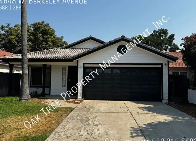 Property at 4648 W Berkeley Ave, Fresno, CA, 93722, 3 beds, 2 baths, [object Object]