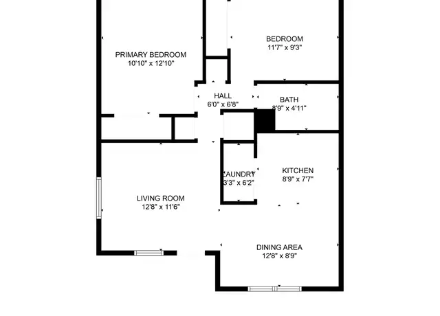 Property at 1218 W Date St Apt 4, Portales, NM, 88130, 2 beds, 1 bath, [object Object]