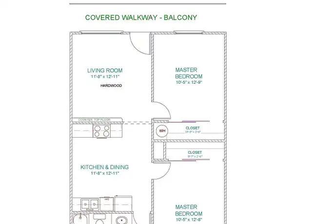 Property at 1016 SE Latah St Unit 4, Pullman, WA, 99163, 2 beds, 1 bath, [object Object]