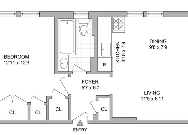 Property at 166 E 92nd St Unit 1D, New York, NY, 10128, 1 bed, 1 bath, [object Object]