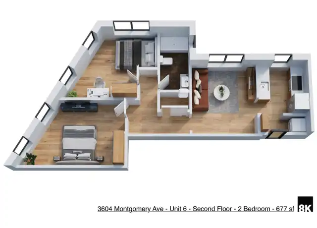 Property at 3604 Montgomery Rd Unit 6, Cincinnati, OH, 45207, 2 beds, 1 bath, [object Object]