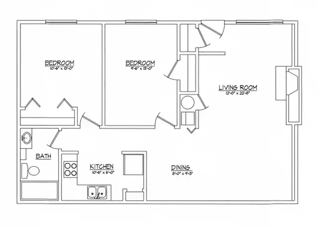 Property at 3303 Grange Hall Rd Unit C-08, Holly, MI, 48442, 1 bed, 1 bath, [object Object]