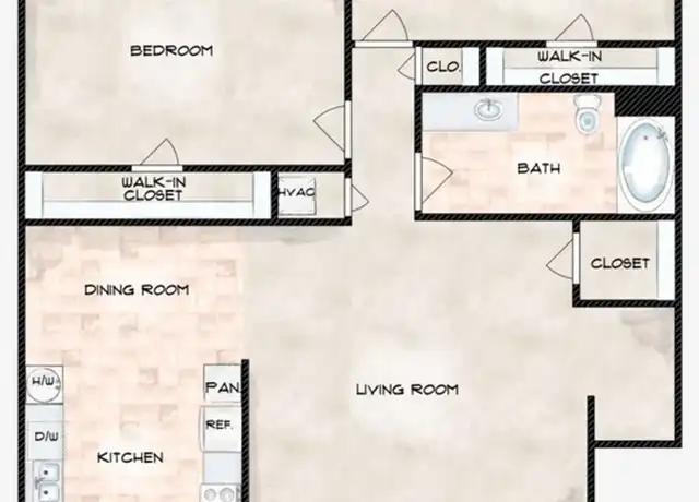 Property at 1071 Goleta Way Unit RW232, Hanford, CA, 93230, 2 beds, 1 bath, [object Object]