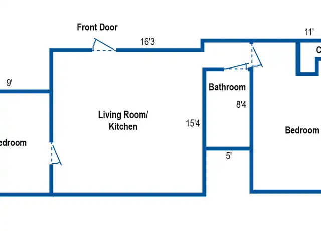 Property at 430 Atwood St Unit 4A, Pittsburgh, PA, 15213, 2 beds, 1 bath, [object Object]